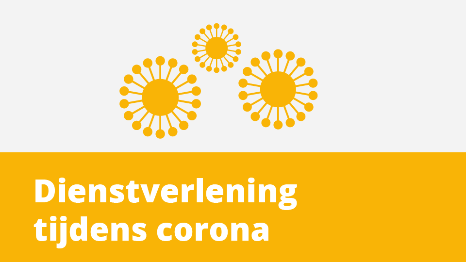 dienstverlening tijden corona